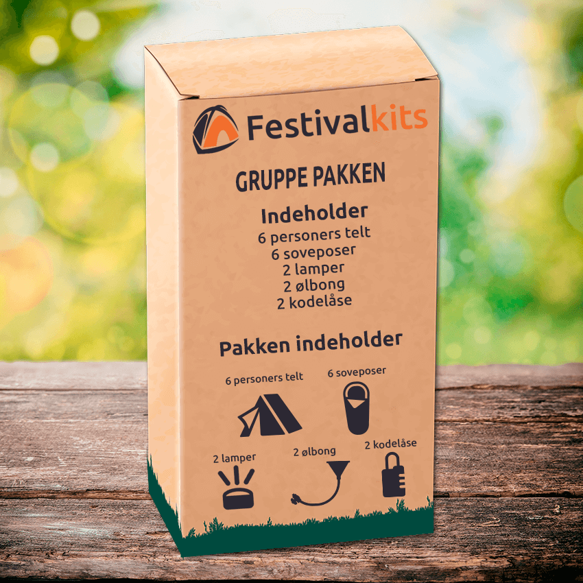 Gruppe-pakken (5-6 personer)