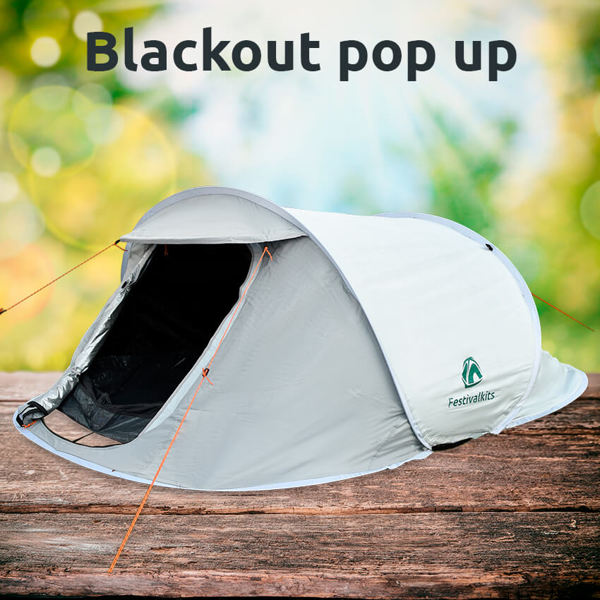 Festivalkits.dk: - Billig Den smarte pakke  (2-3 personer) - Perfekt til festival eller camping