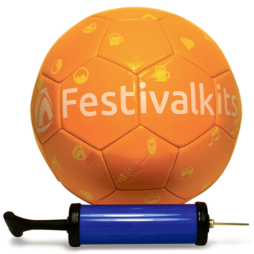 Festivalkits.dk: - Billig Bold med pumpe - Perfekt til festival eller camping