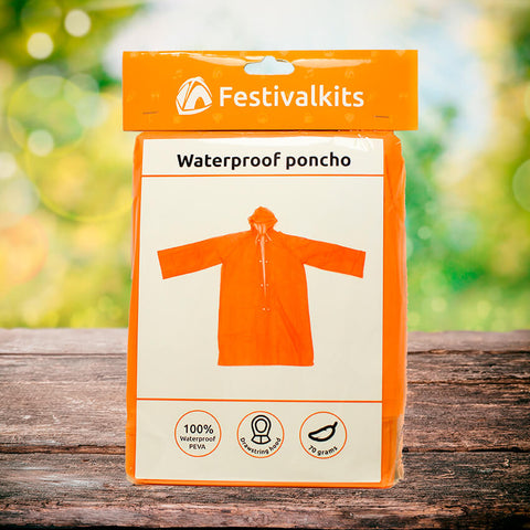 Festivalkits.dk: - Billig Festival poncho - Perfekt til festival eller camping