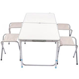 Festivalkits.dk: - Billig Bord + 4 stole - Perfekt til festival eller camping