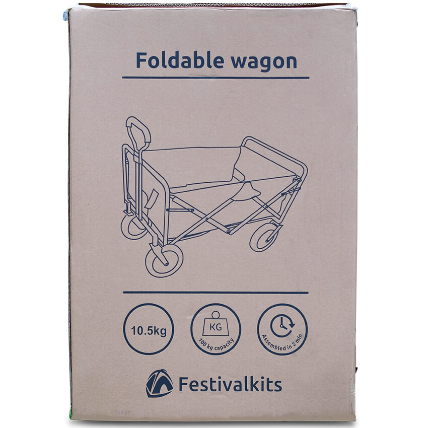 Festivalkits.dk: - Billig Trækvogn - Perfekt til festival eller camping
